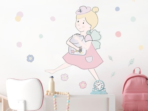 pastelowelove naklejka ścienna wróżka freja