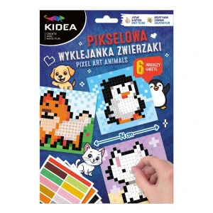 Pikselowa wyklejanka Zwierzaki, Kidea