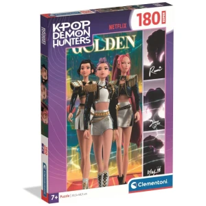 Puzzle GOLDEN K-Pop Demon Hunters 180 el. Super Color, Clementoni