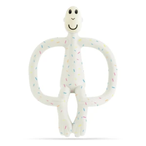 Gryzak masujący ze szczoteczką Confetti Cream, Matchstick Monkey