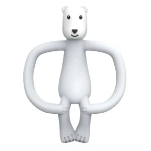 Gryzak masujący ze szczoteczką MIŚ Pomelo Polar Bear, Matchstick Monkey