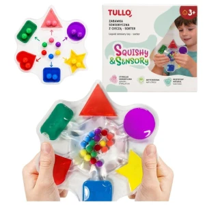 Gniotek sensoryczny squishy sorter kolorów, Tullo