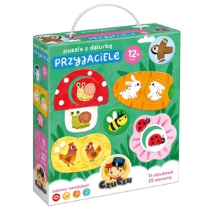 Czuczu Puzzle z dziurką Przyjaciele 12m+