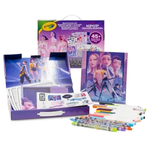 Duży zestaw artystyczny KPop Demon Hunters 8+, Crayola