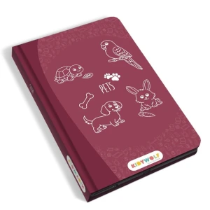 Podświetlany tablet z szablonami do rysowania KIDYDRAW-MINI małe zwierzątka PETS, Kidywolf