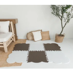 Mata piankowa Biscuit MOKKA 157x107cm XL