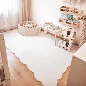 Mata piankowa Biscuit CHMURKA OFF WHITE 210x157cm PREMIUM