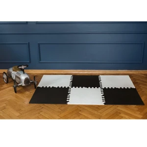 Puzzle piankowe czarno-białe XL
