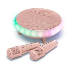 Bezprzewodowy zestaw do karaoke KIDYKARAOKE PINK - USZKODZONE OPAKOWANIE, Kidywolf