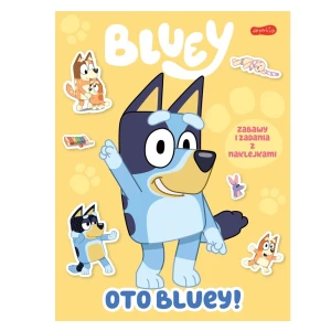 Oto Bluey! Zabawy i zadania z naklejkami