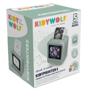 Kreatywna drukarka AI dla dzieci KIDYPRINTER-AI, Kidywolf