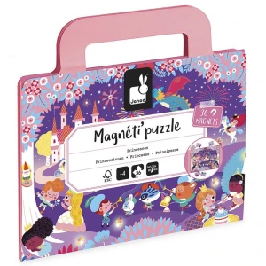 Magnetyczne puzzle Księżniczki Magneti'puzzles 36 el. 4+, Janod