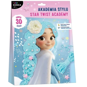 Akademia stylu Fryzura 3D - Gwiezdny Twist, Kidea