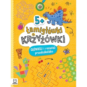 Łamigłówki i krzyżówki. Główkuj i rozwiąż przedszkolaku 5+, Aksjomat