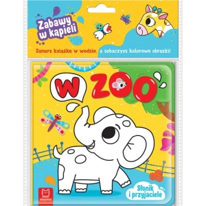 Książeczka do kąpieli - słonik i przyjaciele W ZOO - zabawy w kąpieli, Aksjomat