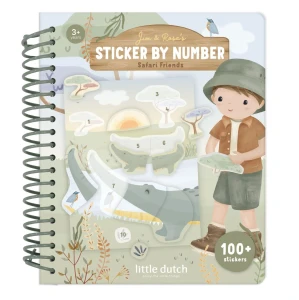 Wyklejanka po numerach Jim - Safari Friends, Little Dutch