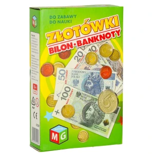 Pieniądze do zabawy - złotówki, bilon i banknoty, Multigra