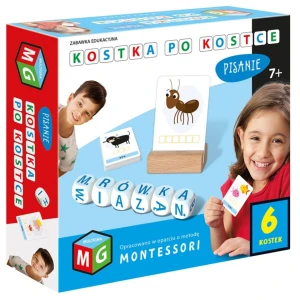 Kostka po kostce - pisanie - 6 kostek, Multigra