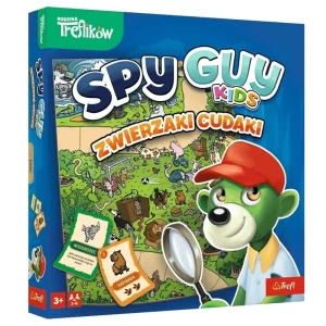 Gra rodzinna planszowa Spy Guy Kids Zwierzaki Cudaki 3+, Trefl