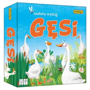 Gra planszowa GĘSI - SZALONY WYŚCIG 4+, Adamigo