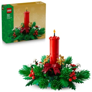 LEGO 40743 Świąteczna dekoracja stołu - Wieniec Świąteczny