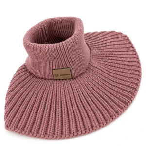 Ciepły komin z golfem dla dzieci z wełny merino WINTER BLUSH, Patulove
