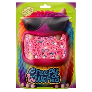 Creepy Worms - Pink - sensoryczne robaczki różowe, Stnux