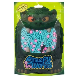 Creepy Worms - Blue - sensoryczne robaczki niebieskie, Stnux