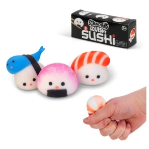  Gniotki mini zawinięte sushi do ściskania, Scrunchems Tobar