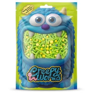 Creepy Worms - Green - sensoryczne robaczki zielone, Stnux