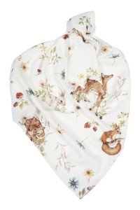 Pieluszka bambusowa 40x60 Sarenki i Las, Lepre