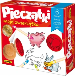 Stempelki pieczątki Moje Zwierzątka
