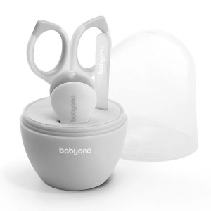 Zestaw do pielęgnacji paznokci dla dzieci SZARY, Babyono