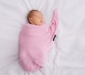lullalove kocyk bambusowy mgiełka różowa