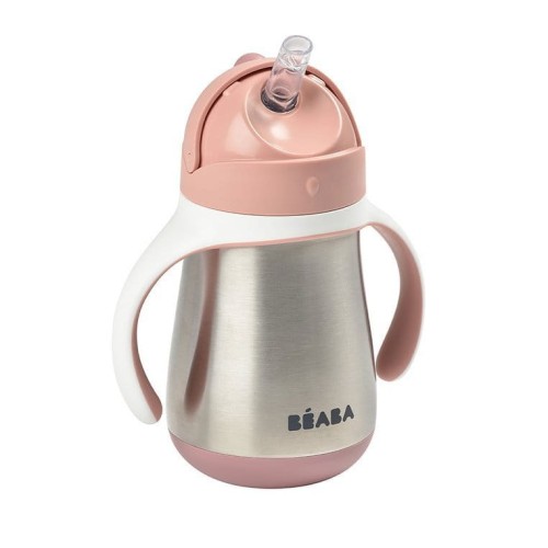 Beaba butelka stalowa old pink