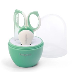 Zestaw do pielęgnacji paznokci dla dzieci ZIELONY, Babyono