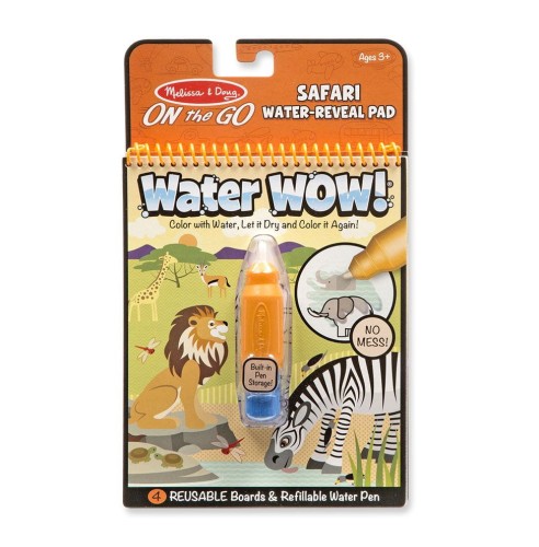 kolorowanka wodna water wow safari