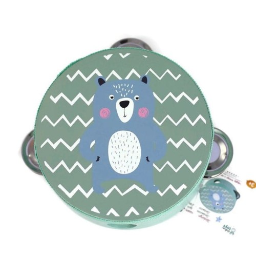 adam toys tamburyn z misiem