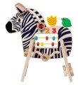 drewniana zebra