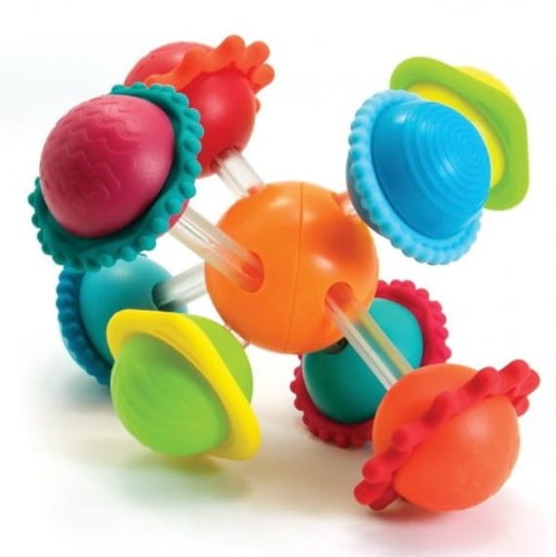 fat brain toys grzechotka sensoryczna przygoda wimzle
