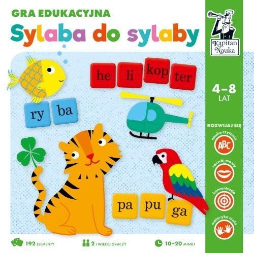 kapitan nauka sylaba do sylaby gra edukacyjna
