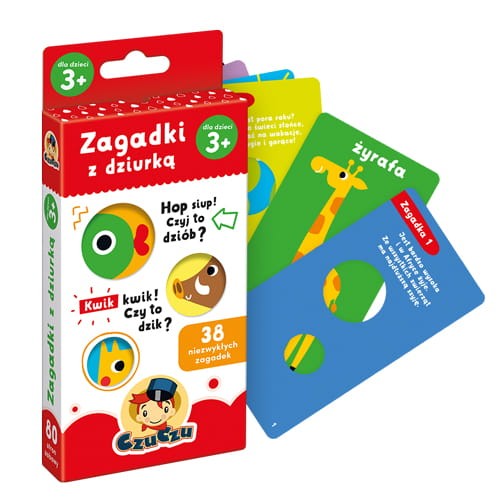 czuczu zagadki z dziurką 3+
