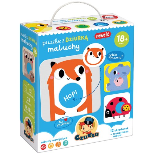 CzuCzu Puzzle z dziurką maluchy