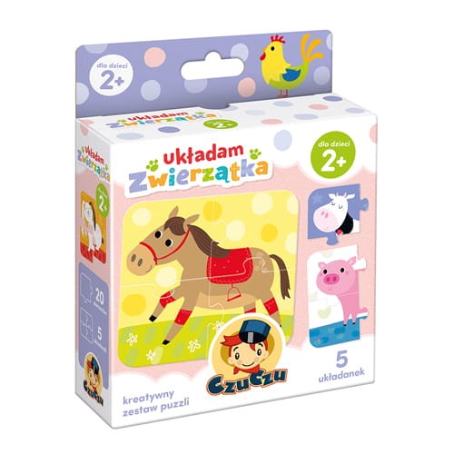 CzuCzu puzzle Układam zwierzątka