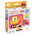 CzuCzu puzzle Układam pojazdy