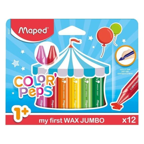 pierwsze kredki świecowe jumbo maped