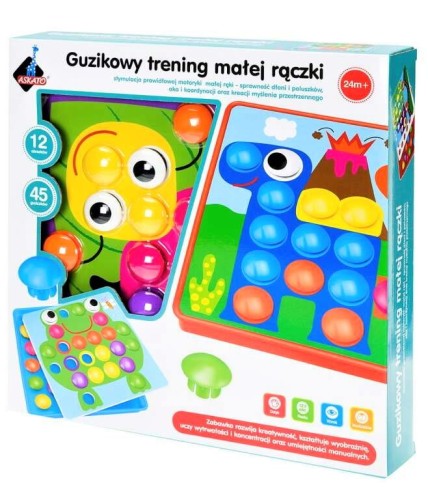 guzikowy trening małej rączki