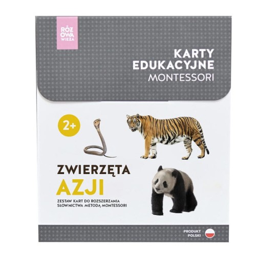 montessori karty zwierzęta