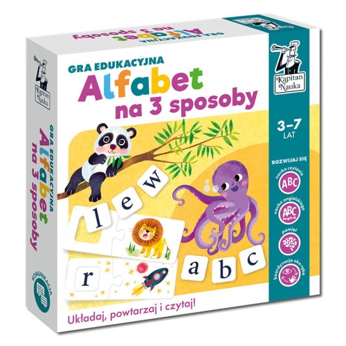 kapitan nauka alfabet na 3 sposoby