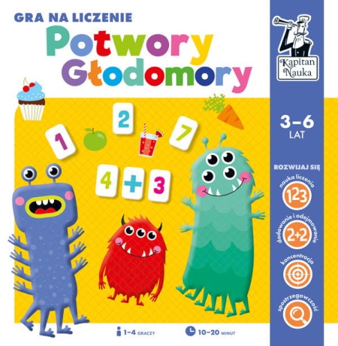 potwory głodomory kapitan nauka